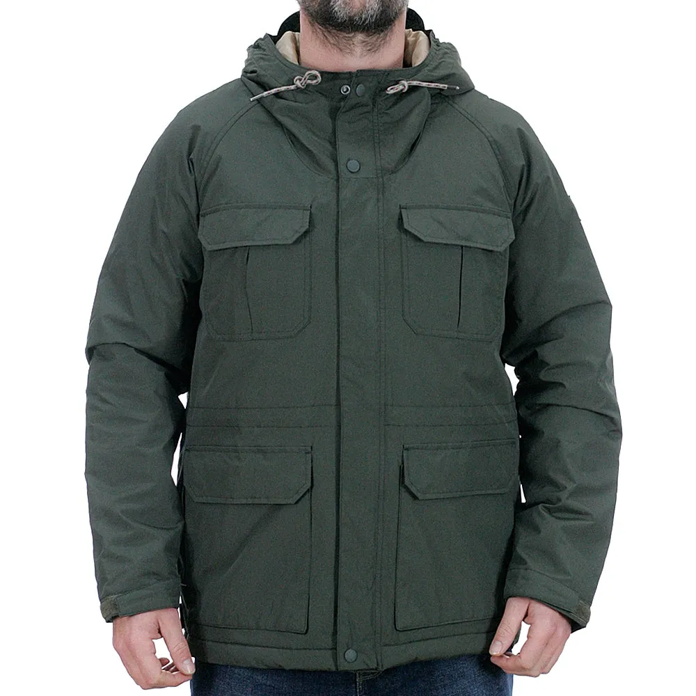 Element Hawk Parka Jacket Forest Night Green