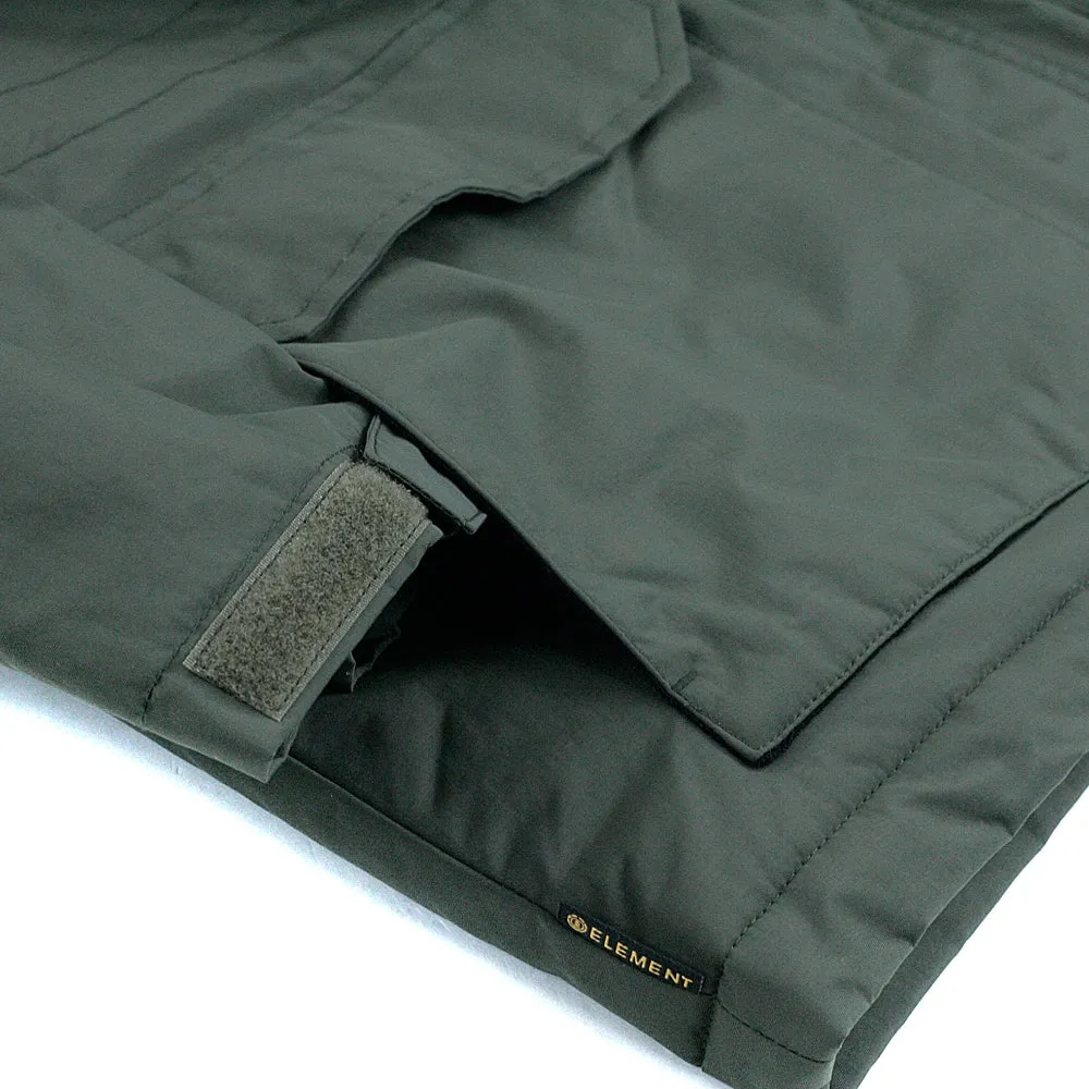 Element Hawk Parka Jacket Forest Night Green