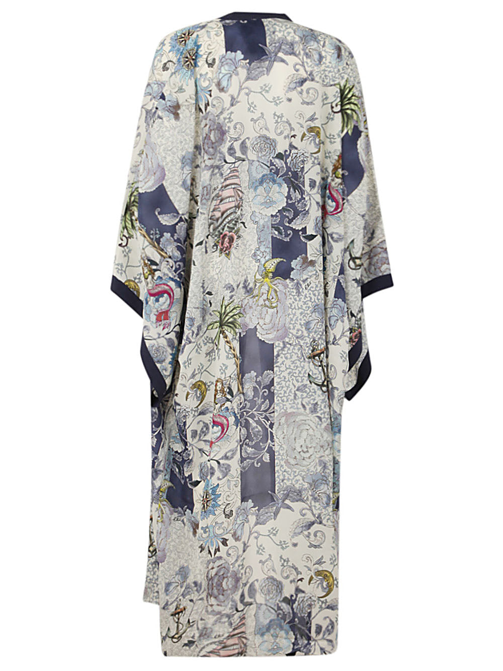 Etro Moonlight Floral Printed Poncho