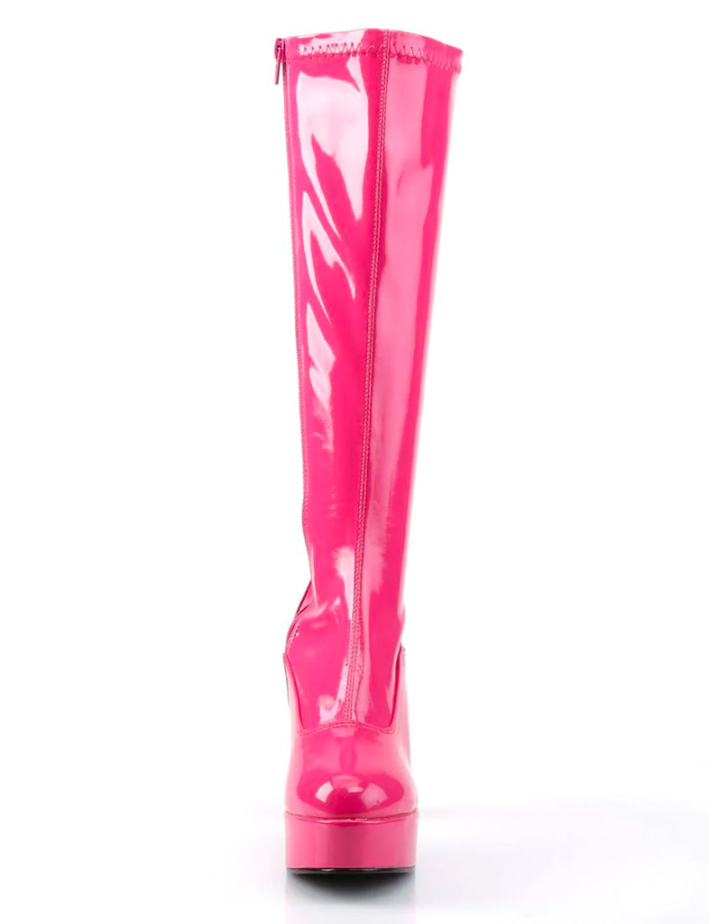 EXOTICA 2000 - HOT PINK STRETCH PATENT *PRE ORDER*