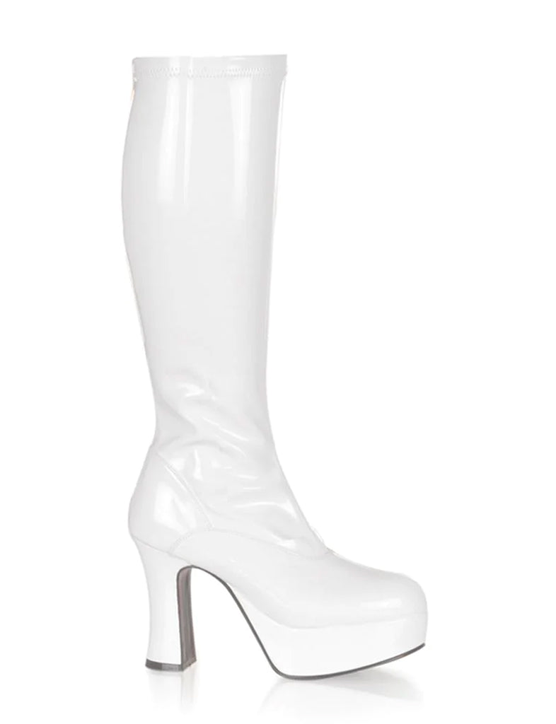 EXOTICA 2000 - WHITE STRETCH PATENT *PRE ORDER*