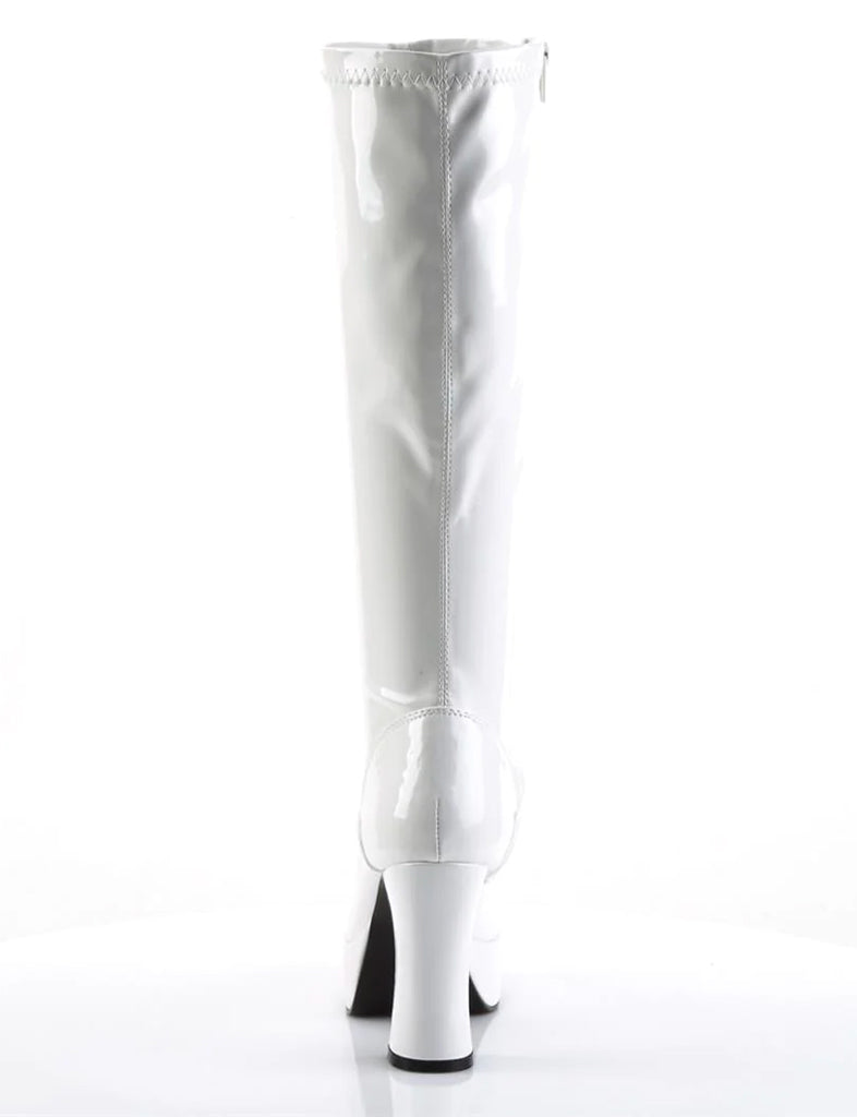 EXOTICA 2000 - WHITE STRETCH PATENT *PRE ORDER*