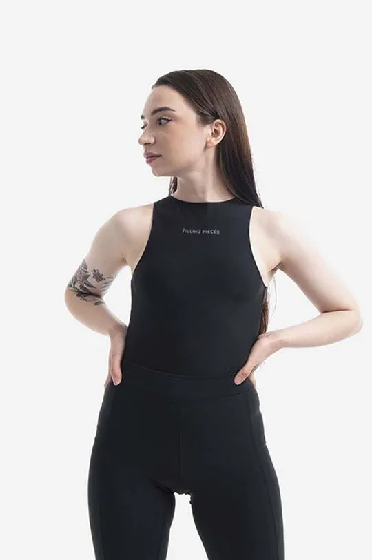 Filling Pieces bodysuit women's black color