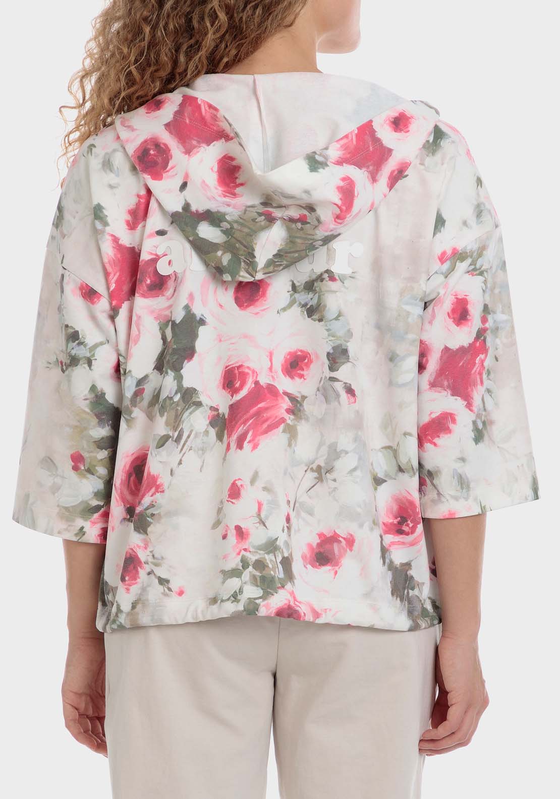 Floral Print Sports Jacket