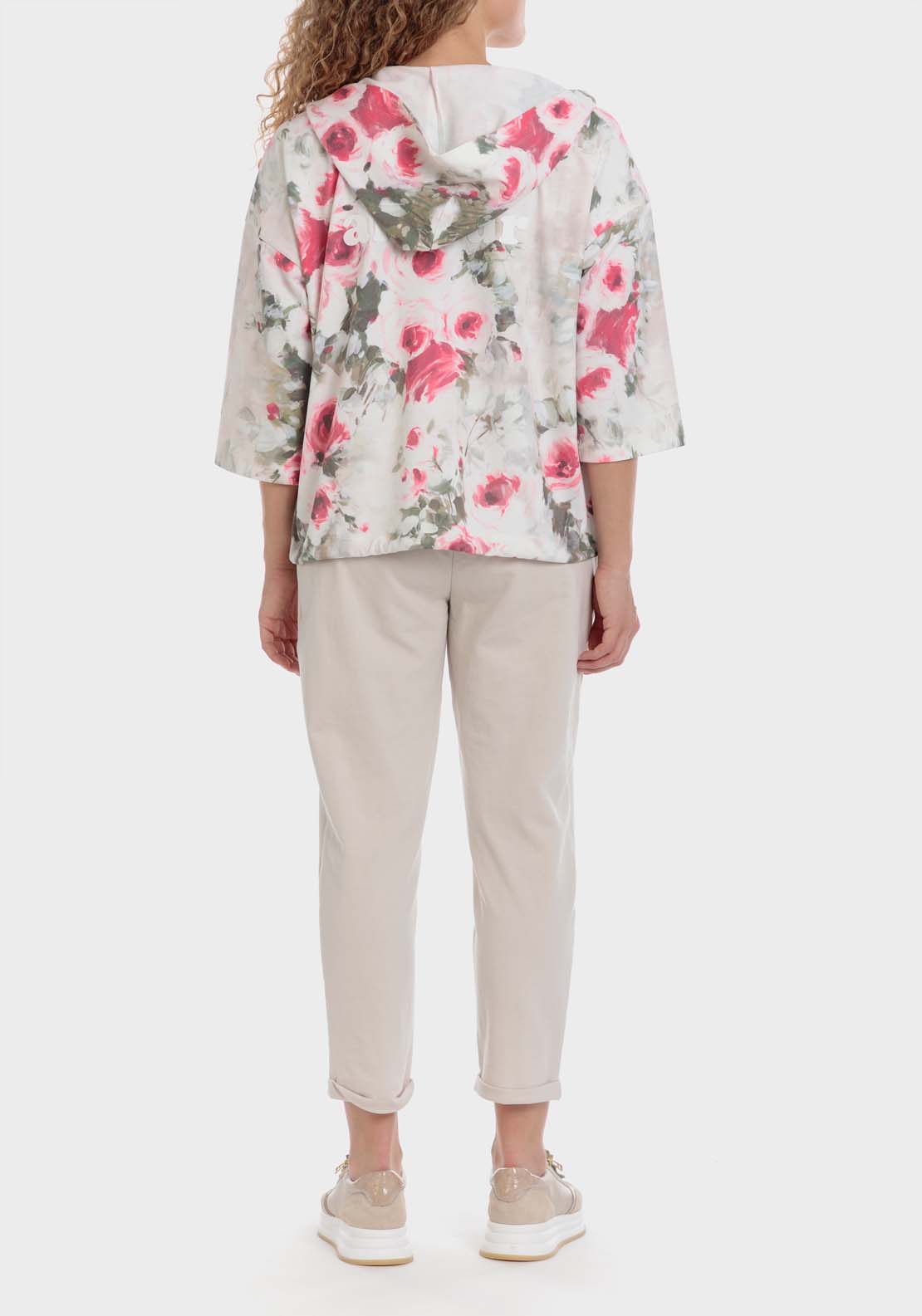 Floral Print Sports Jacket