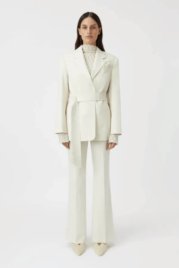 Floris Blazer Ivory Marle