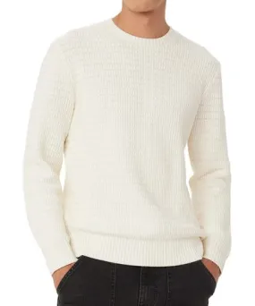 Frank And Oak Men's Relaxed-Fit Textured Ribbed-Knit Sweater