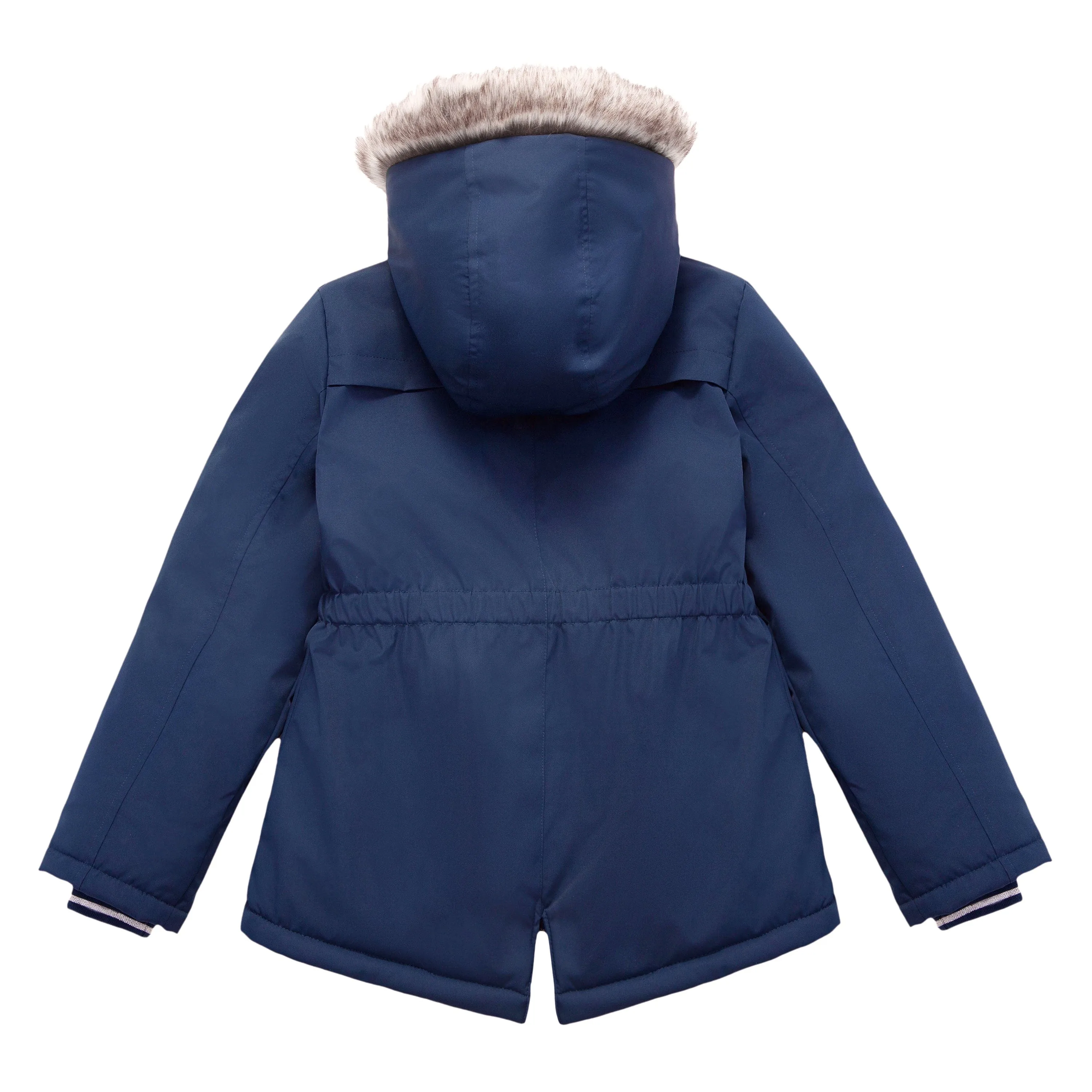 Girls' Water-Resistant Sherpa Fleece Lined Puffer Jacket Winter Parka Coat