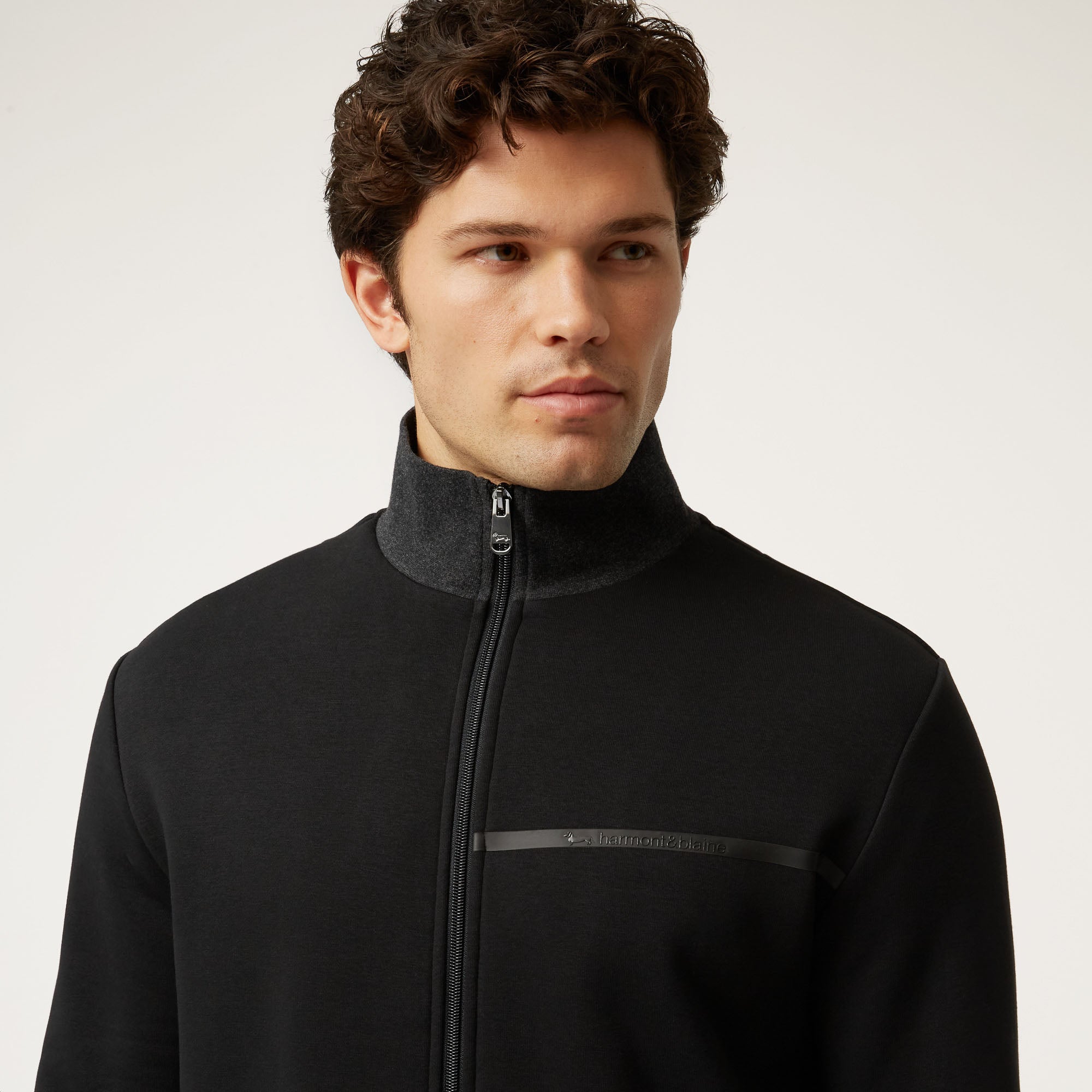 Harmont & Blaine Frk148021133 Full Zip With Logo