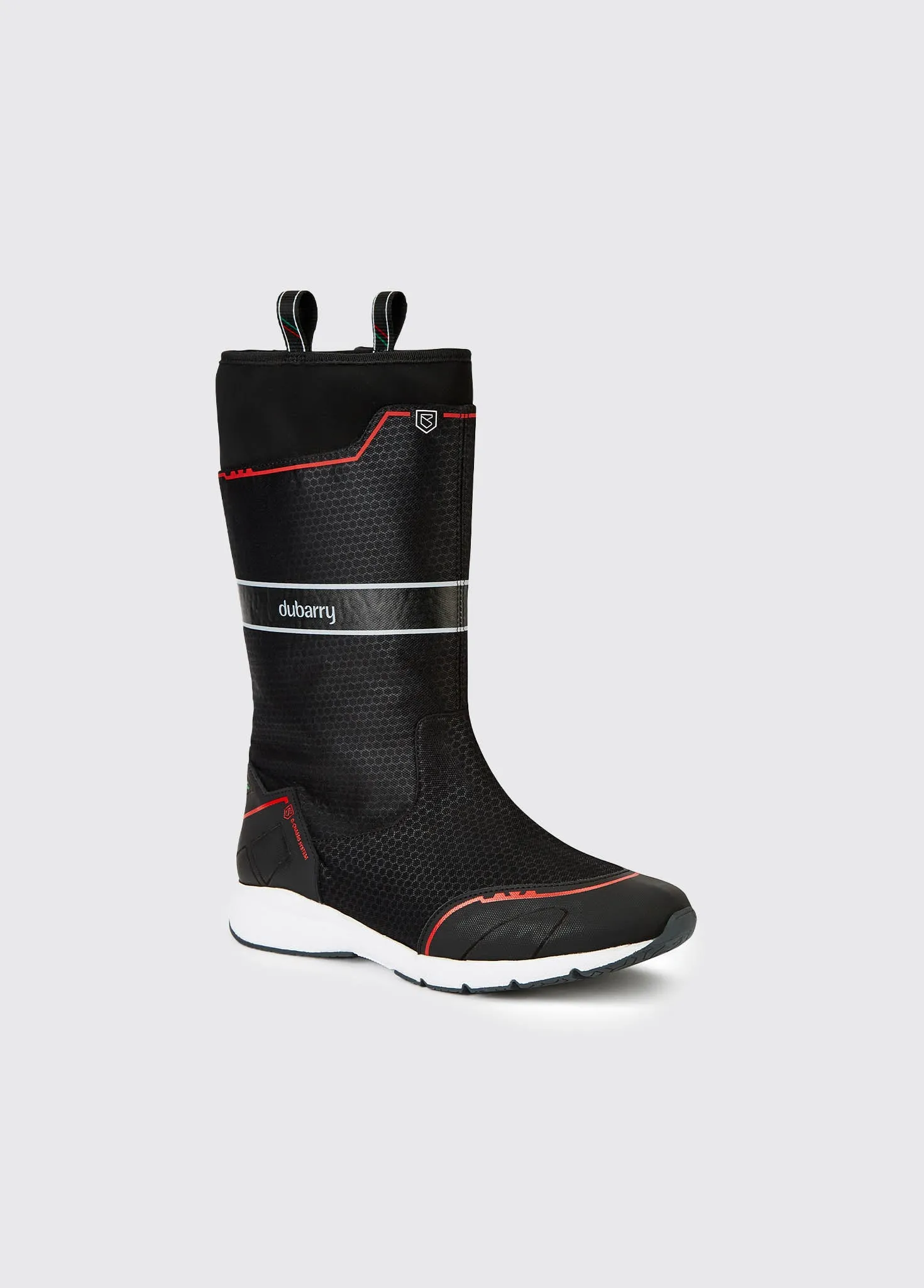 Hobart Ladies Sailing boot - Black