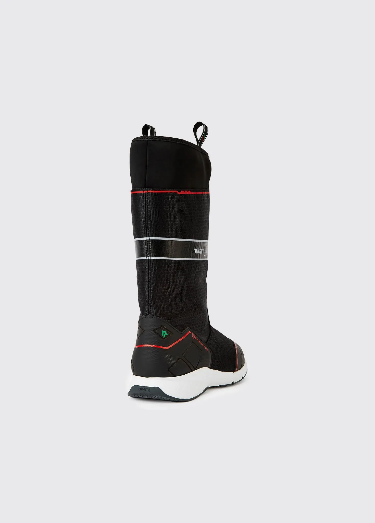 Hobart Ladies Sailing boot - Black