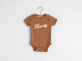 Howdy Organic Baby Bodysuit