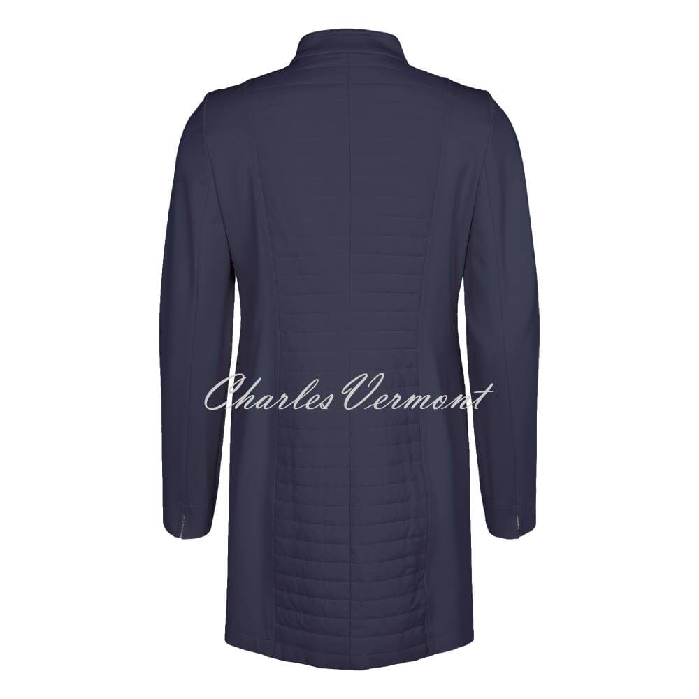 I'cona Longline Jacket - Style 67041-60012-690 (Navy Blue)