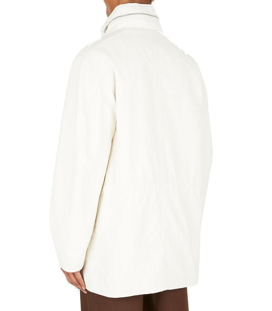 Jil Sander Pocket Detailed Zipped Coat