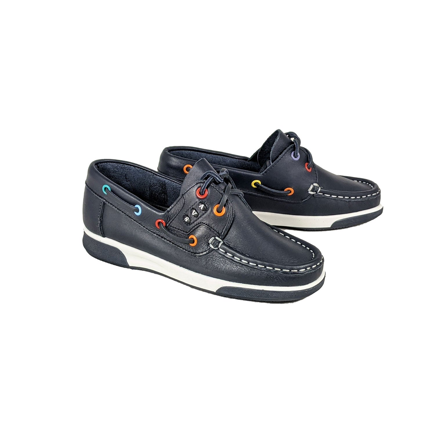 Kapley Laced Av8 Shoe - Navy