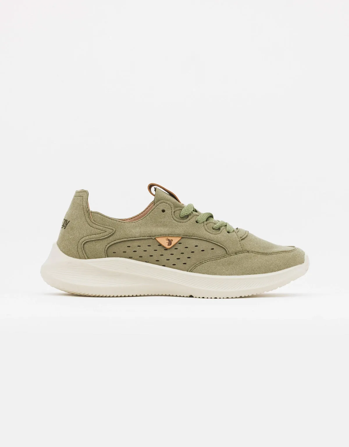 Khaki Memory Foam Sneakers - Beetle