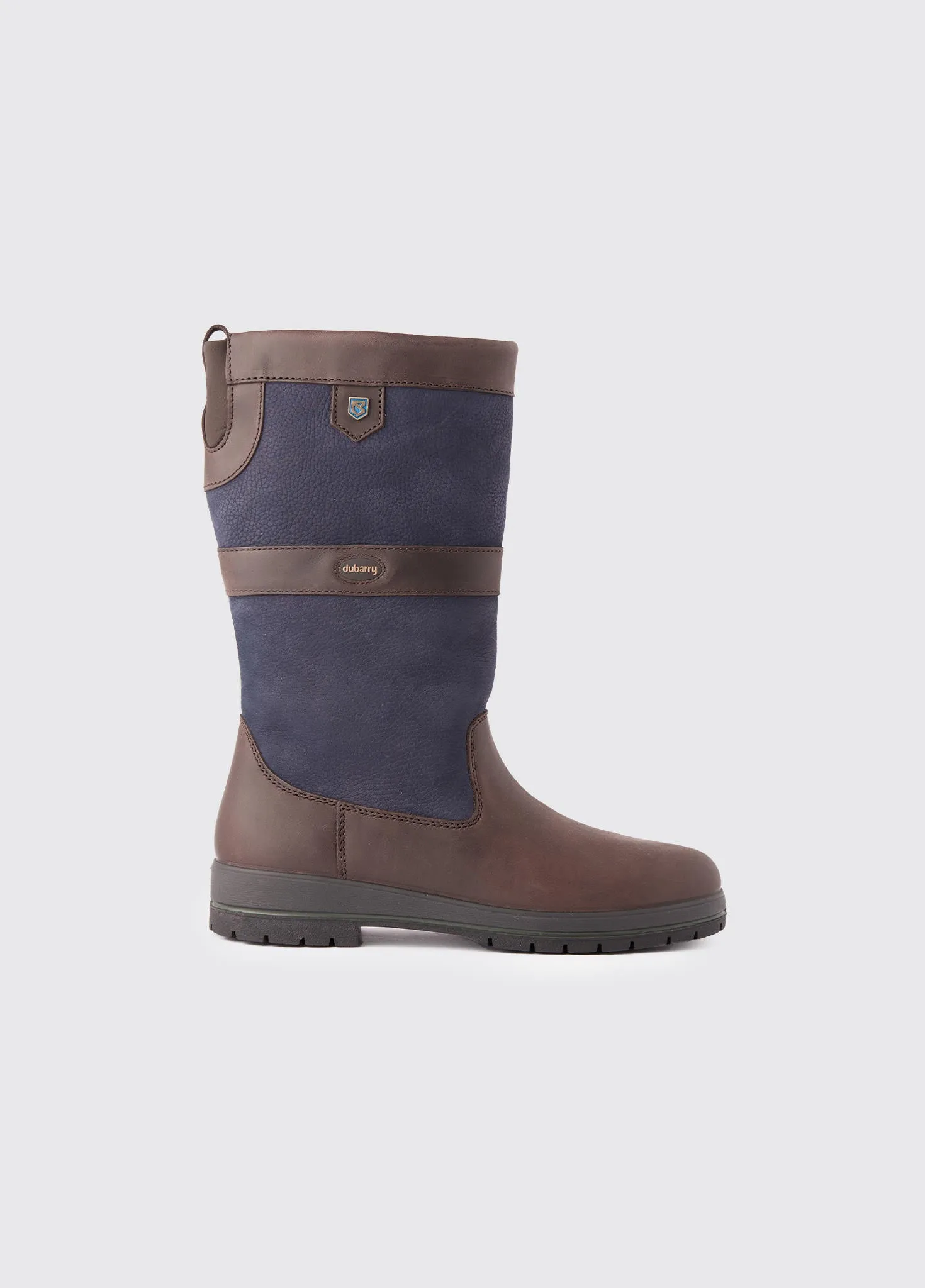 Kildare Ladies ExtraFit  Country Boot  - Navy/Brown