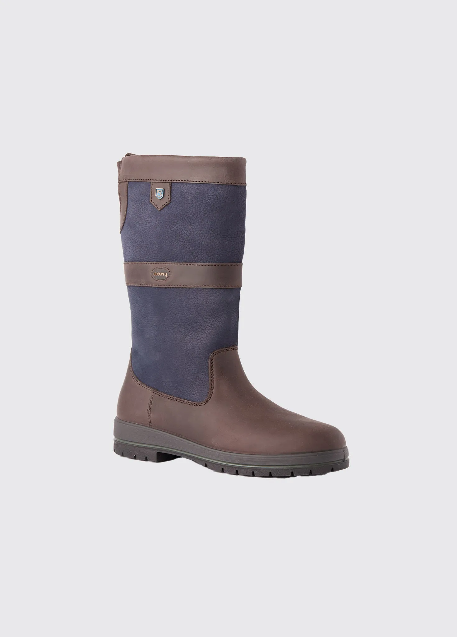 Kildare Ladies ExtraFit  Country Boot  - Navy/Brown