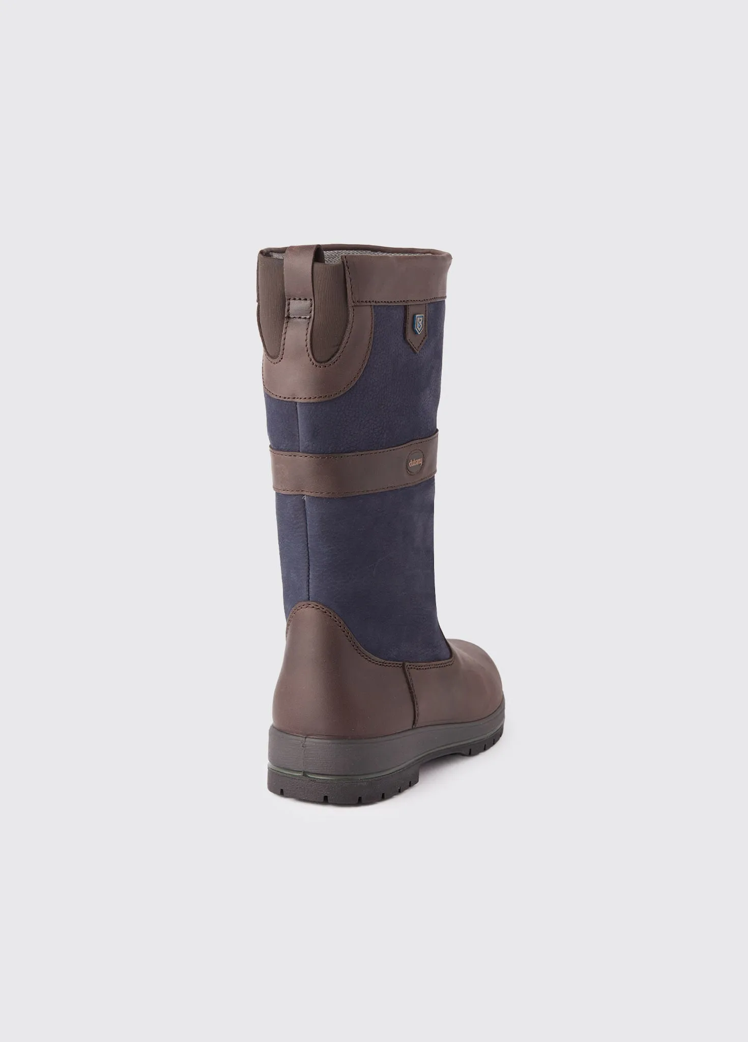 Kildare Ladies ExtraFit  Country Boot  - Navy/Brown