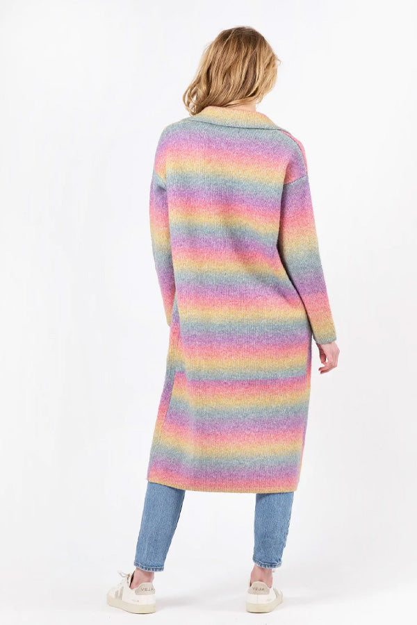 Lyla & Luxe Jimmi Ombre Coat