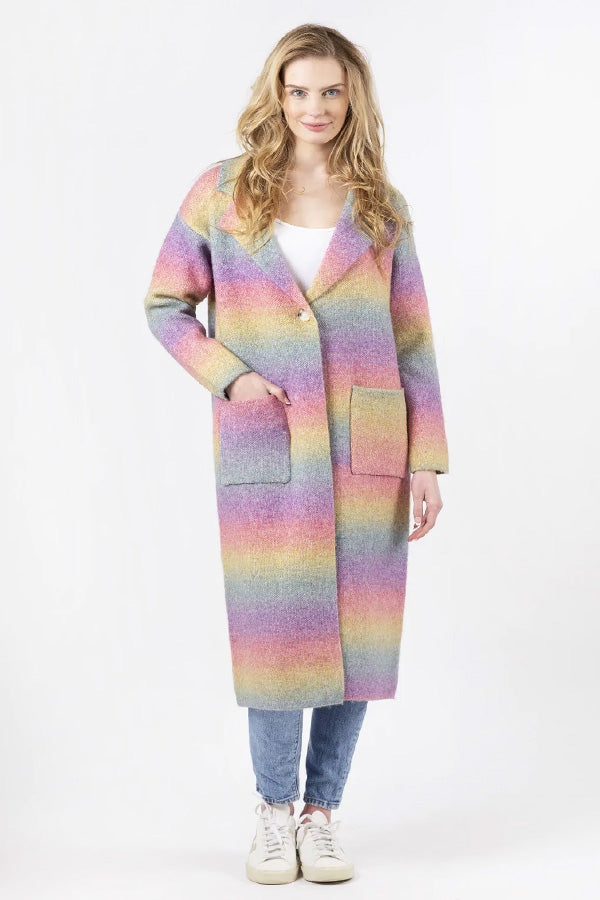 Lyla & Luxe Jimmi Ombre Coat