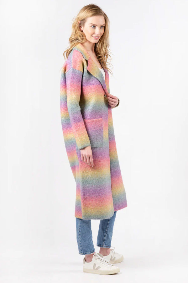 Lyla & Luxe Jimmi Ombre Coat