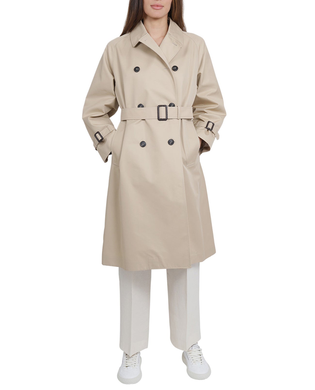 Max Mara Weekend Double-Breasted Trench Coat