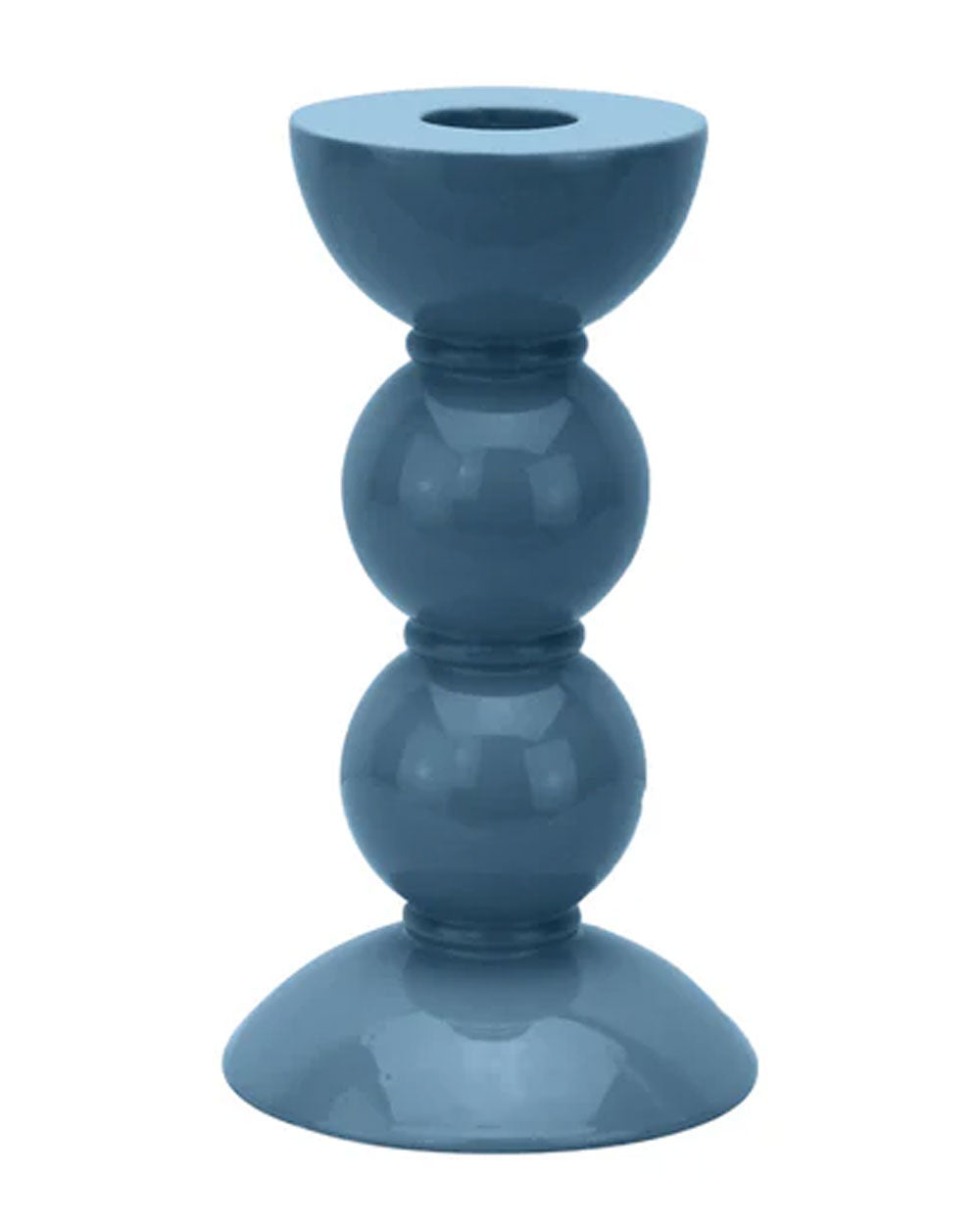 Medium Chambray Bobbin Candle Stick