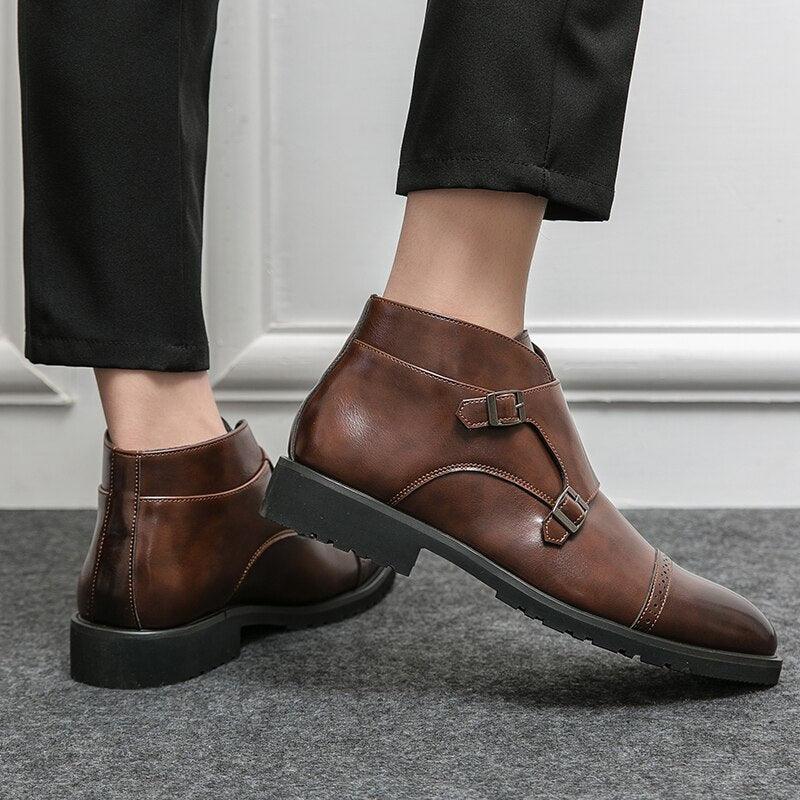 Men's Chelsea Ankle Boots - TZ1239 Classic Formal Casual Shoes