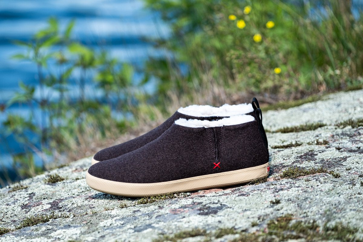 Men's Felted Wool Deck Shoes (Final Clearance - Size M6 /L7 ONLY)