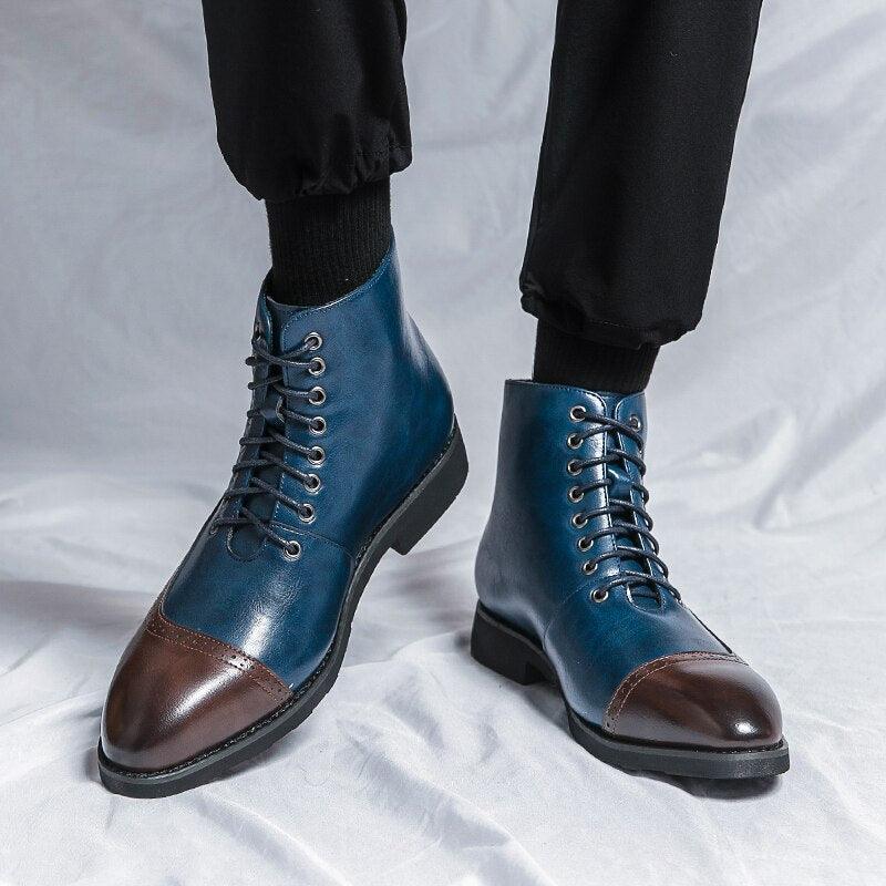 Men's Formal Ankle Boots: HZ146 Casual Dress Shoes