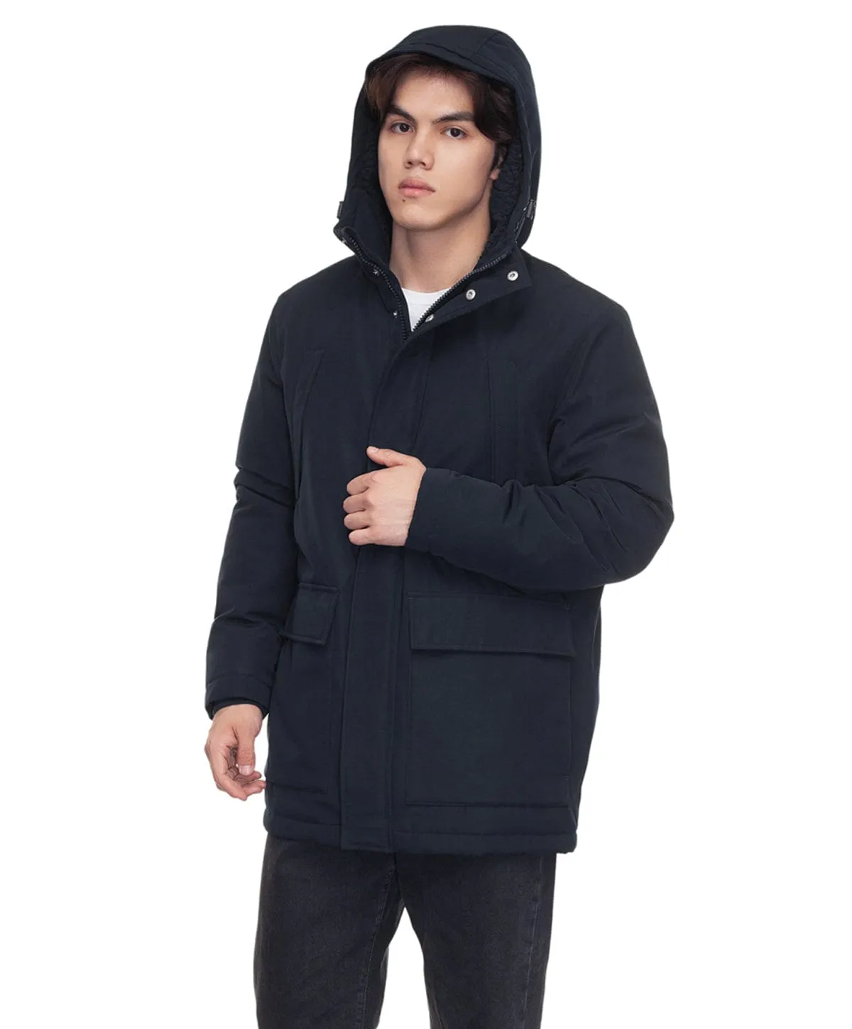 Men's Hooded Parka Jacket