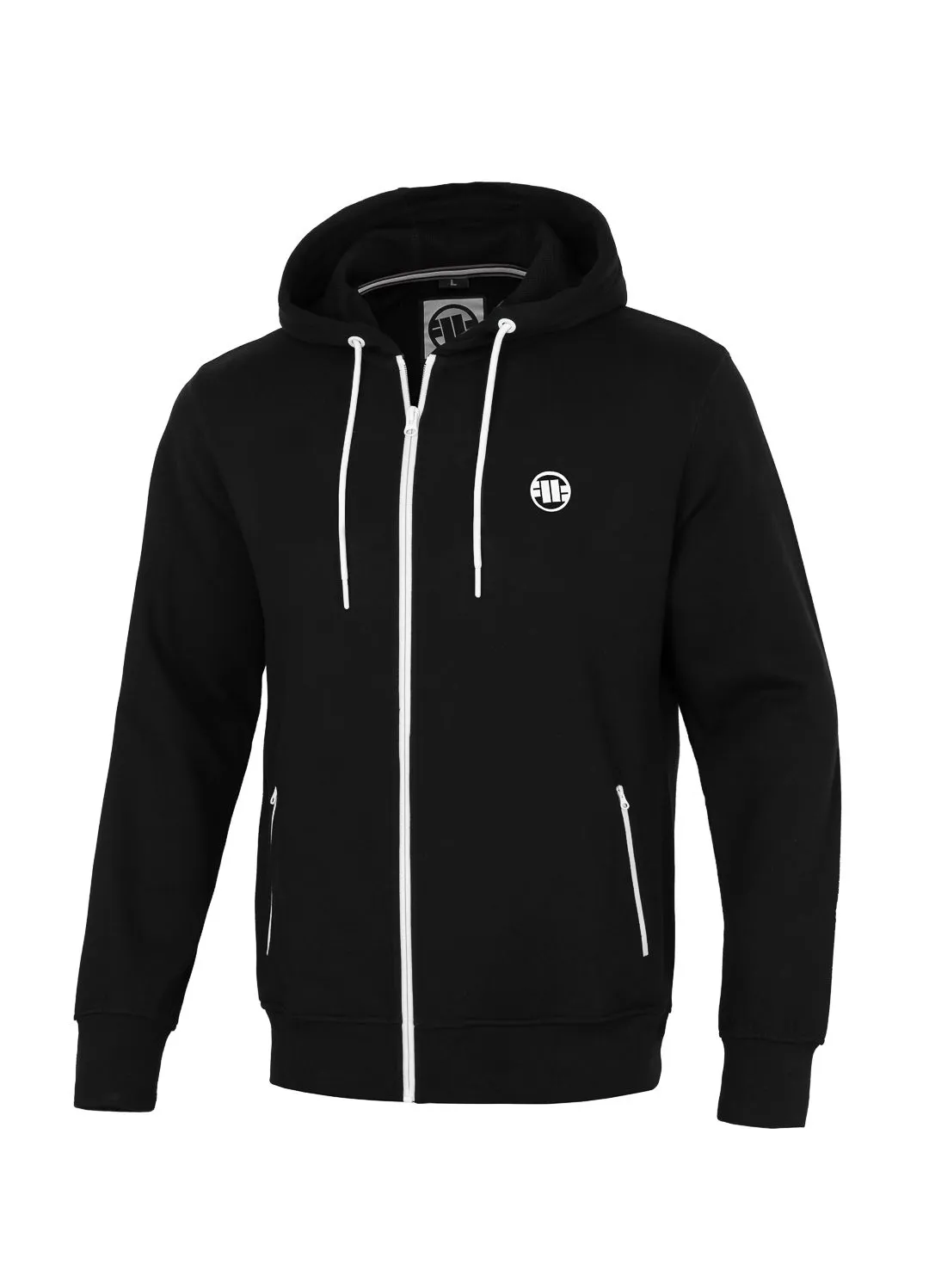 Men's Zip-up hoodie Terry Small Logo