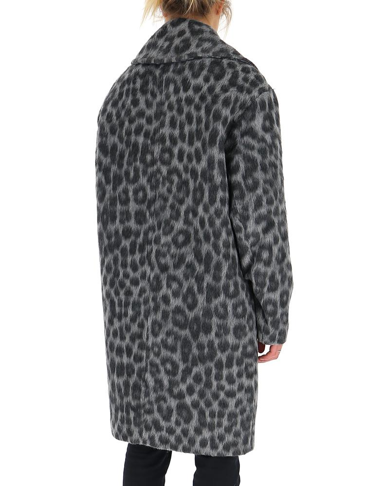 Michael Michael Kors Leopard Printed Coat