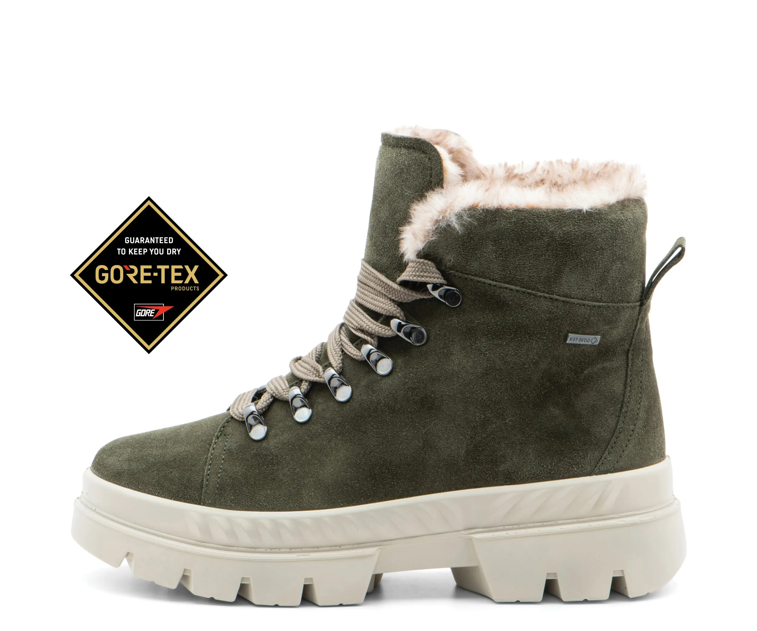 Montana Women's GORE-TEX Faux Fur Boot - Forest 06