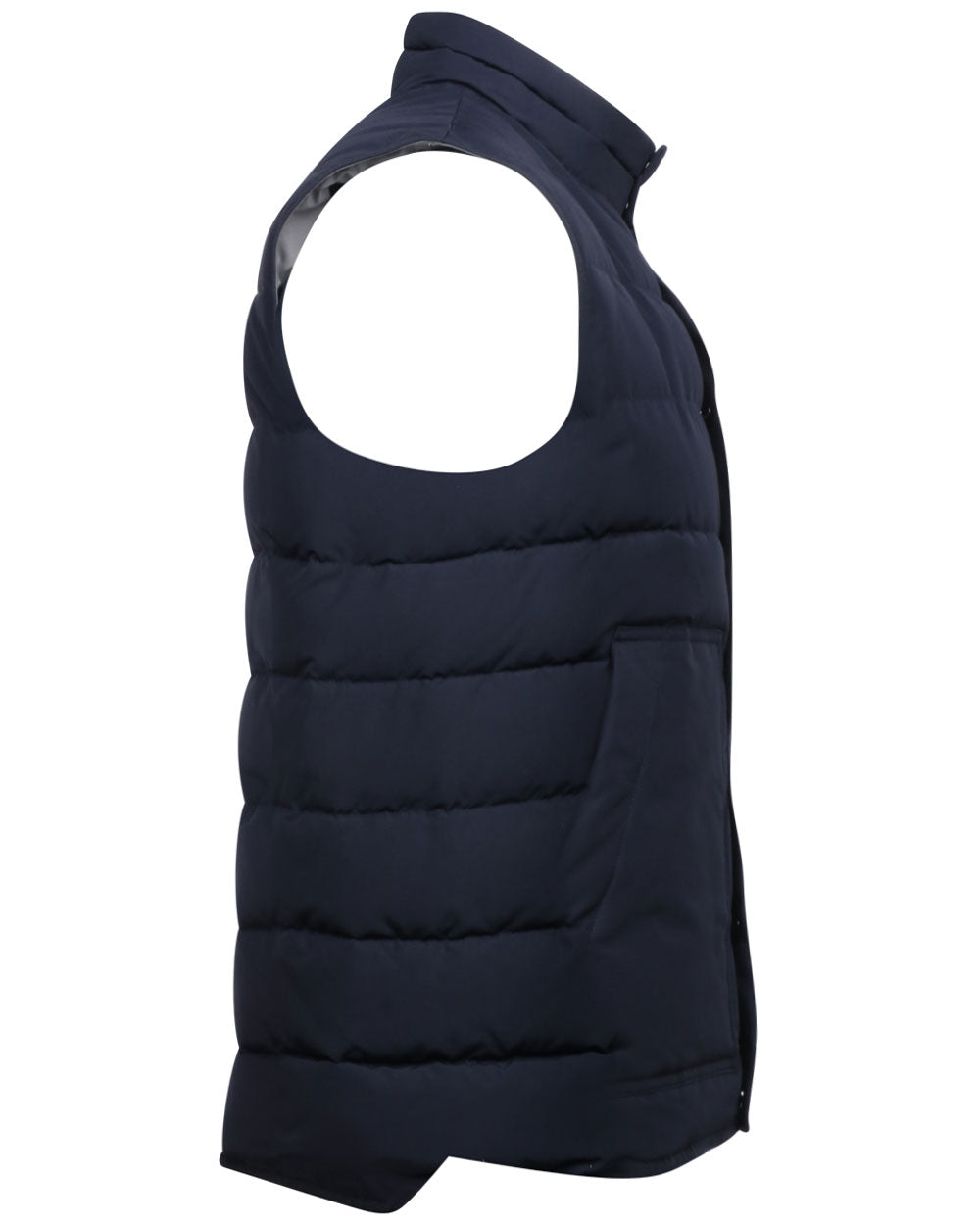 Navy Puffer Vest