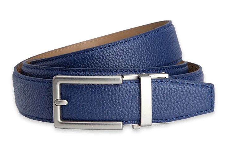 Neubelt Vegan Blue, 1 3/8 Strap, Golf Belt