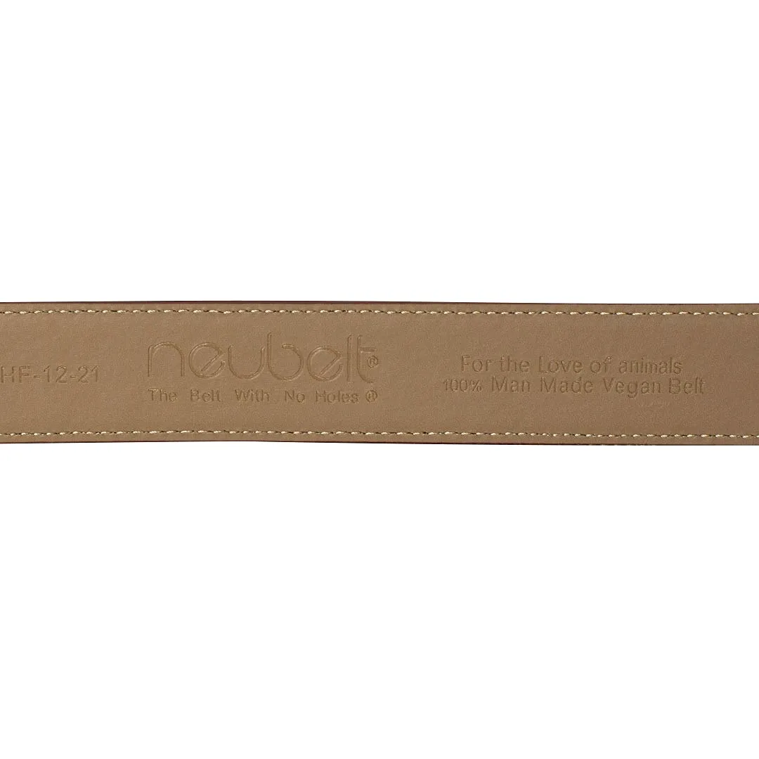 Neubelt Vegan White, 1 3/8 Strap, Golf Belt