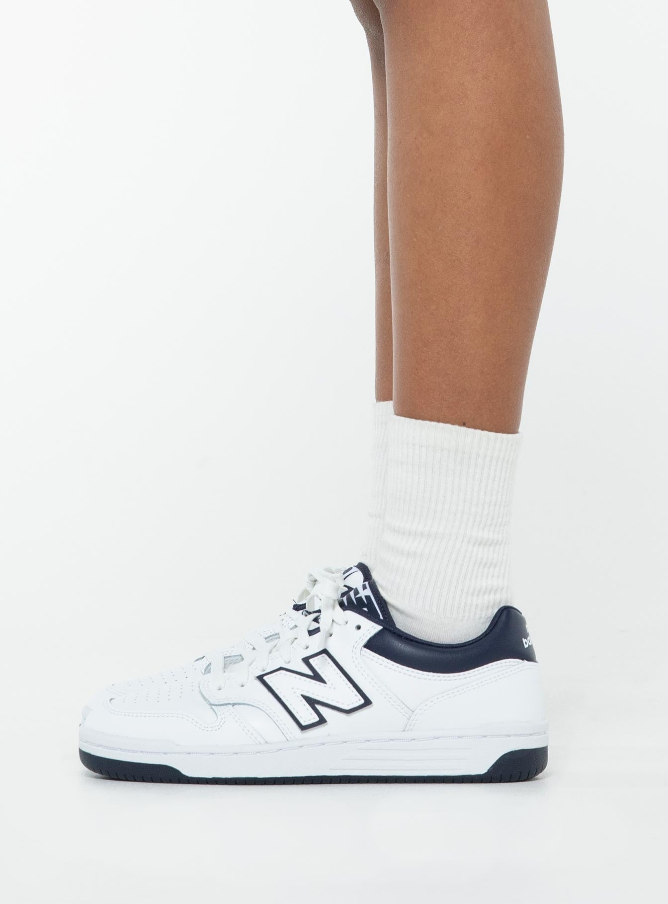 New Balance 480 White / Navy