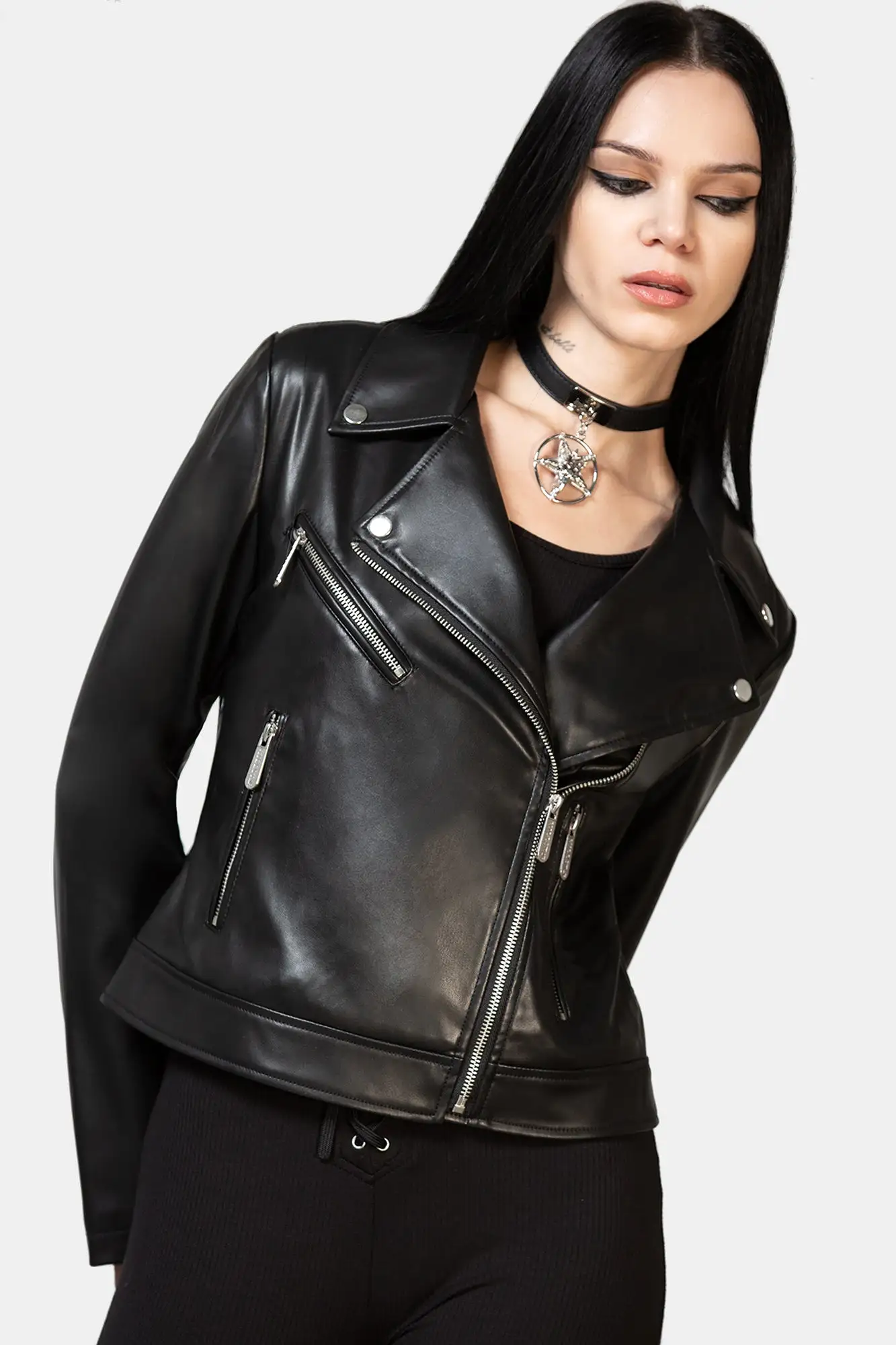 Night Wrath Biker Jacket