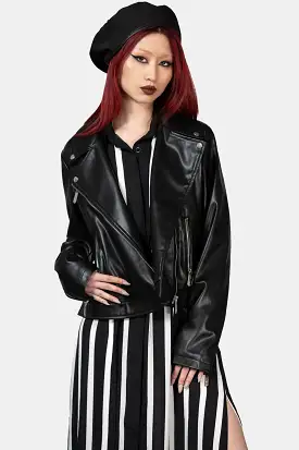 Night Wrath Biker Jacket