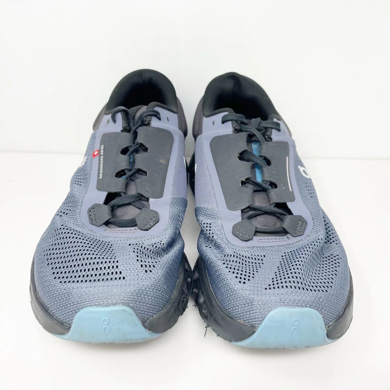 On Mens Cloudstratus 3 Blue Running Shoes Sneakers Size 8