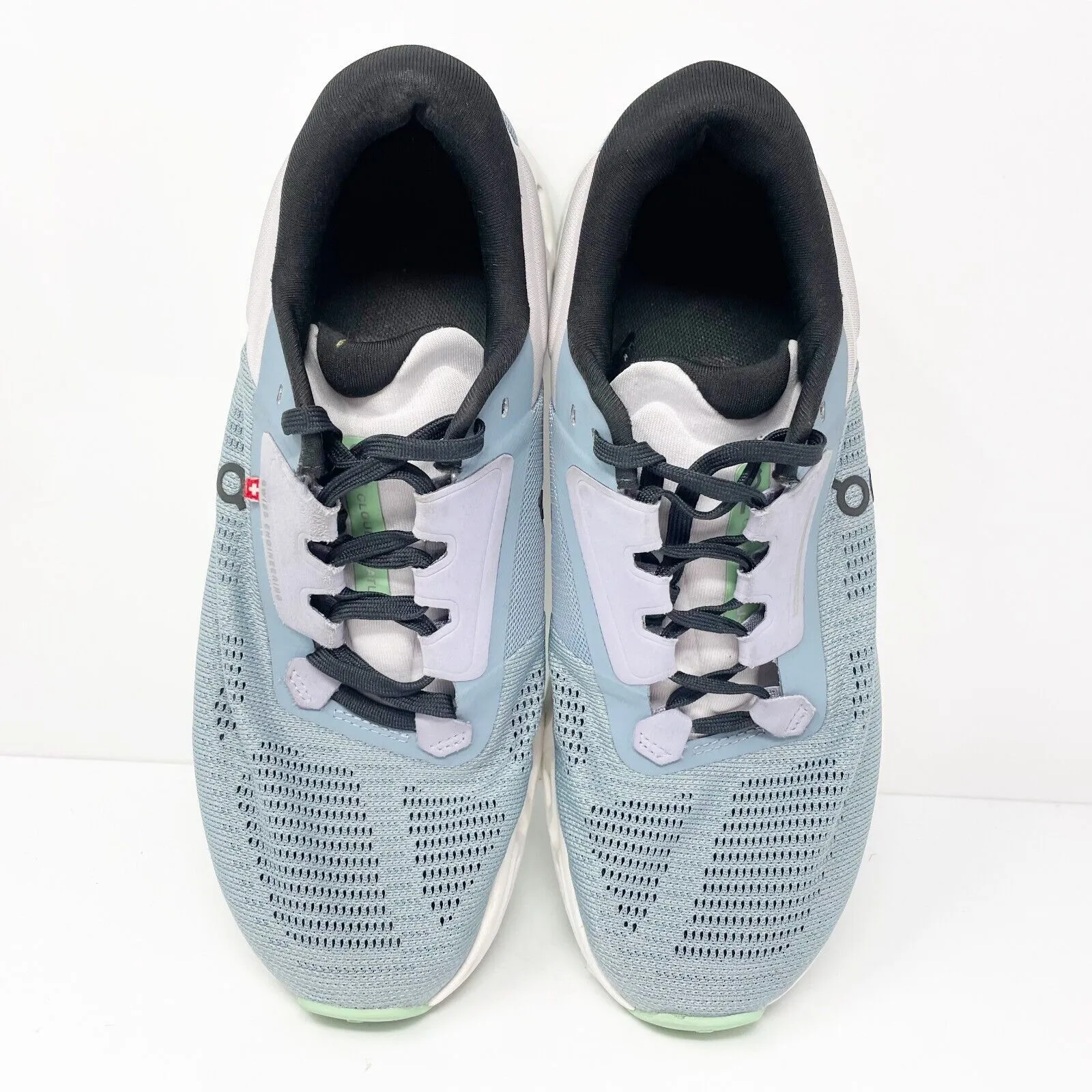 On Womens Cloudstratus 3 Blue Running Shoes Sneakers Size 8