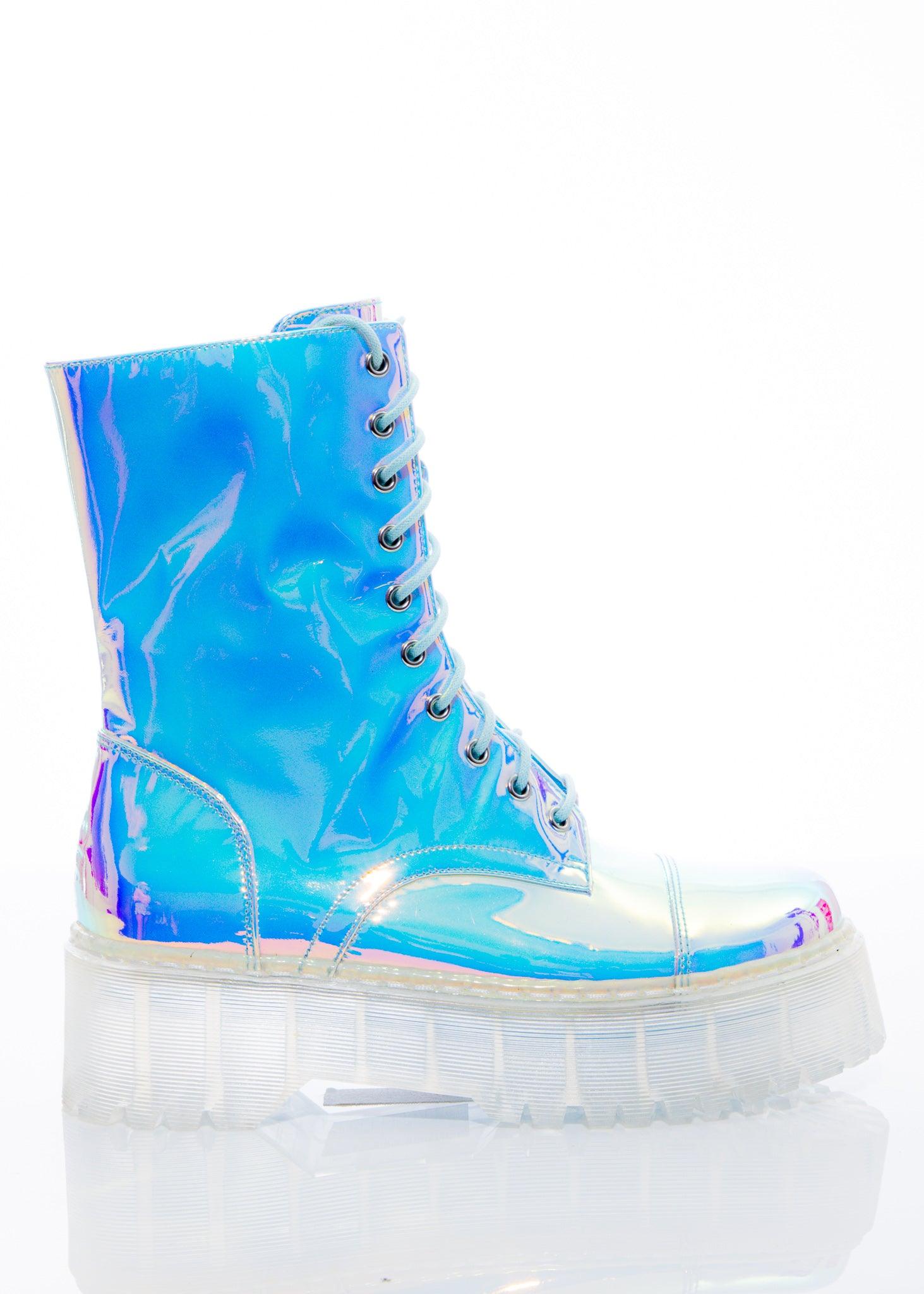 Opal Combat Boot