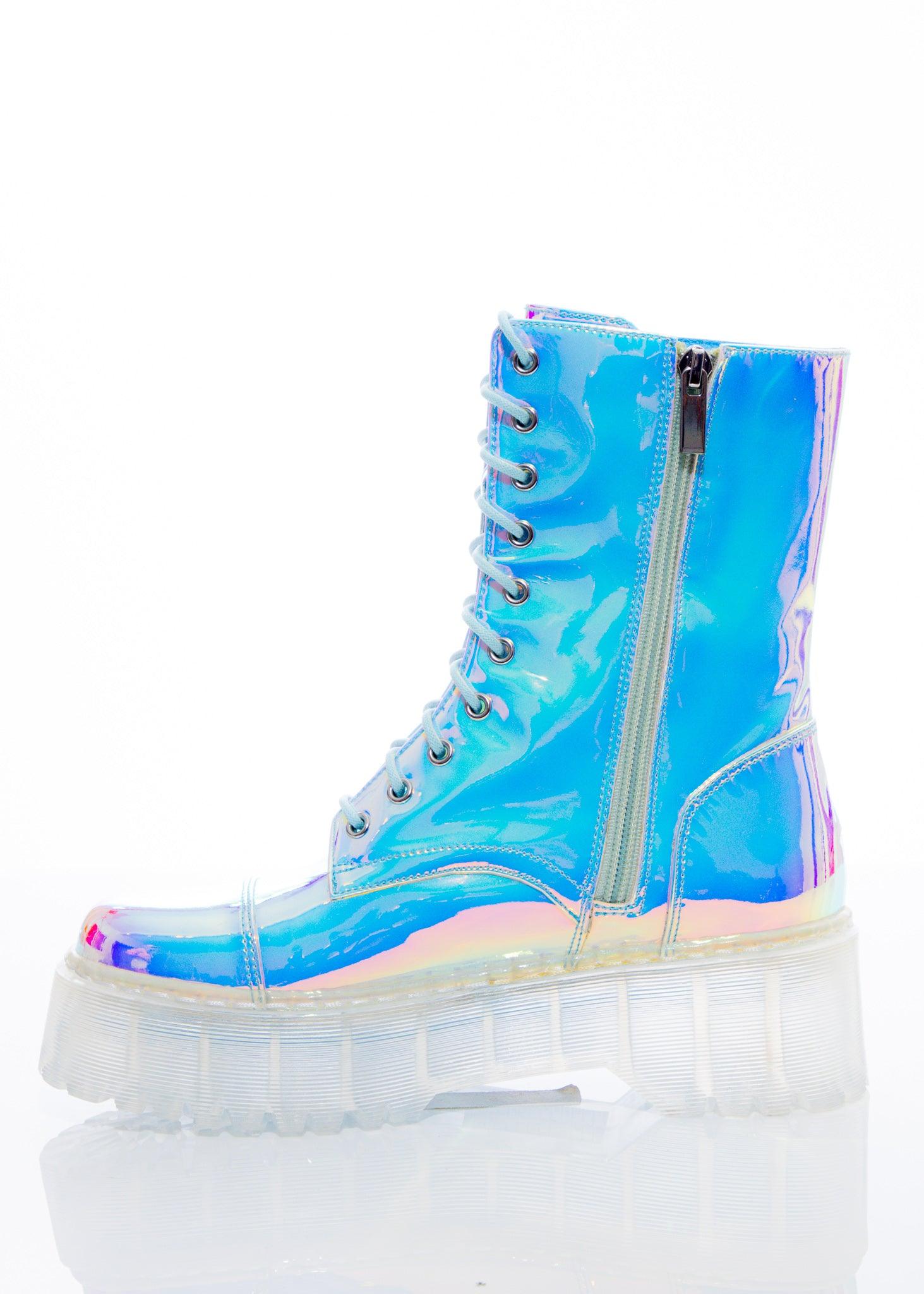 Opal Combat Boot