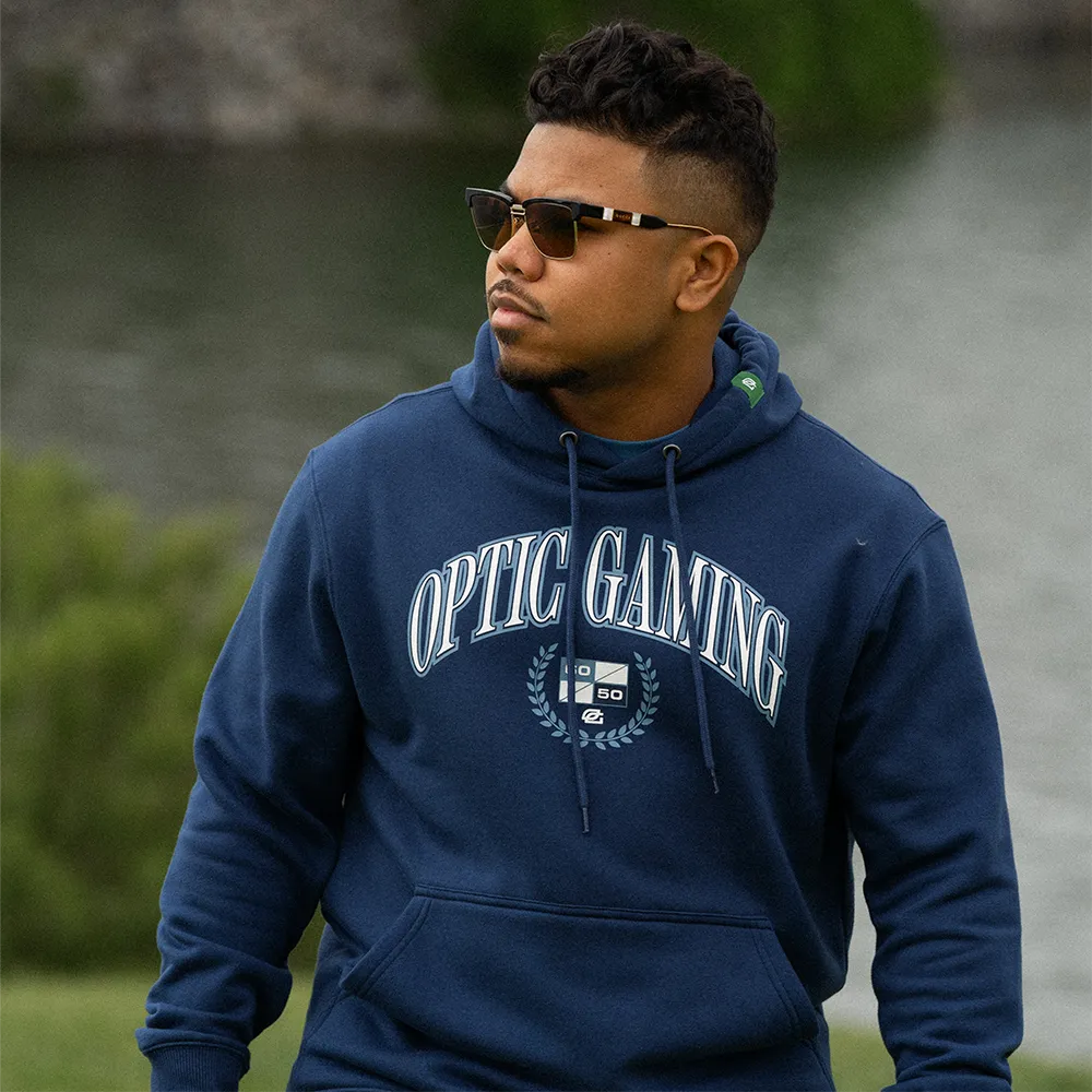 OpTic Spring 24 6050 Crest Hoodie - Navy