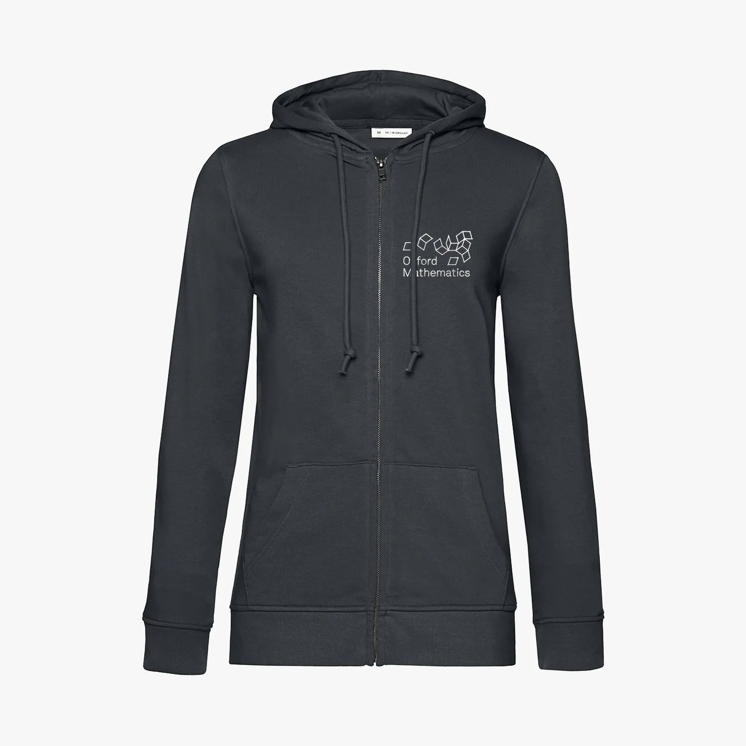 Oxford Mathematics Organic Ladies Zip Hoodie