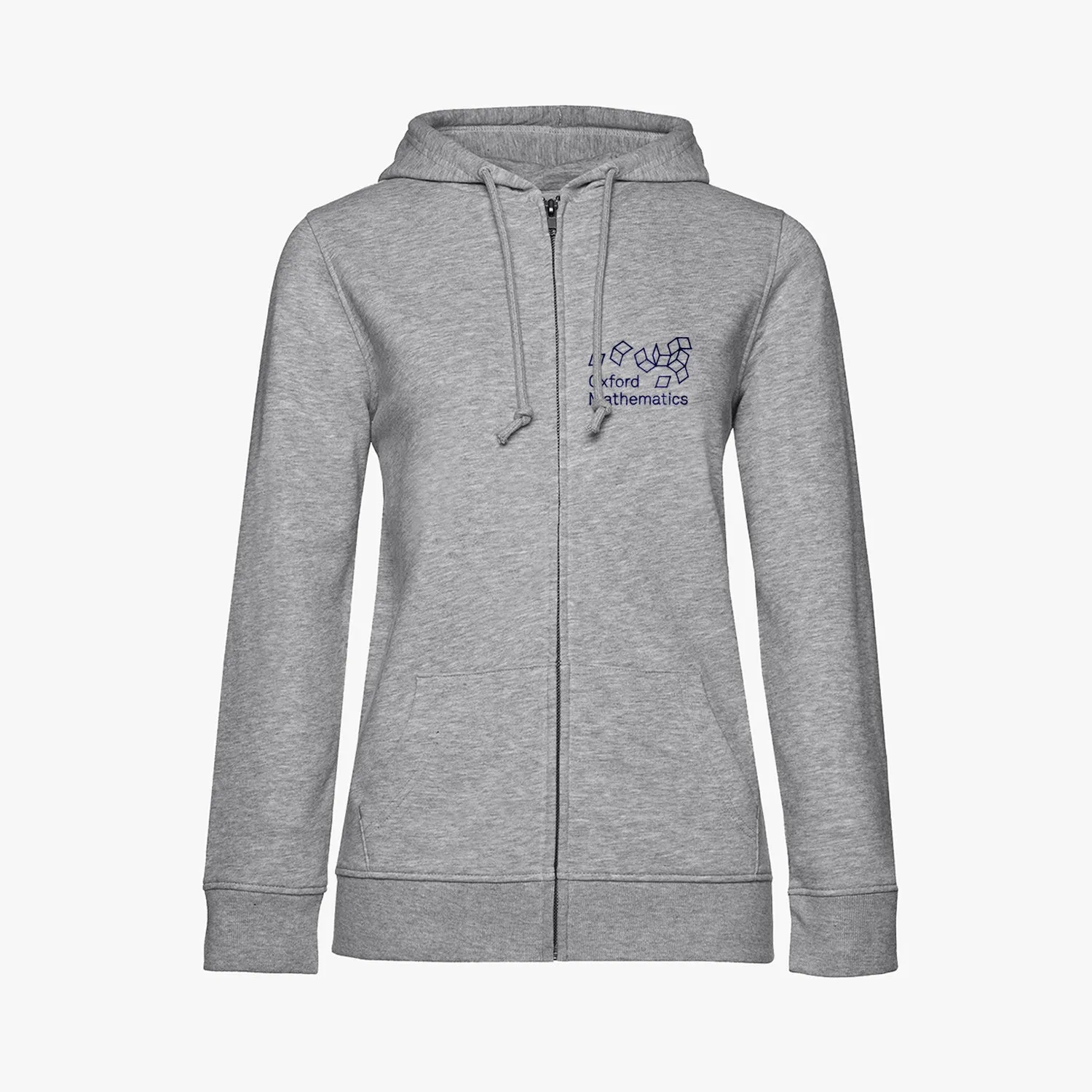 Oxford Mathematics Organic Ladies Zip Hoodie