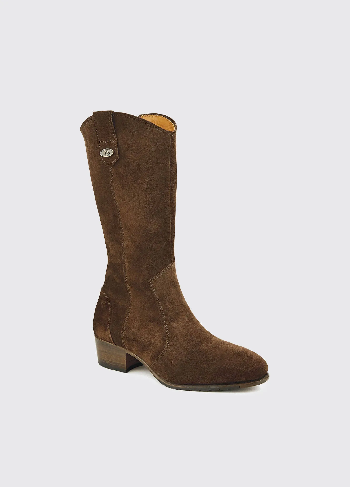 Portobello Ladies Leather Soled Boot - Cigar