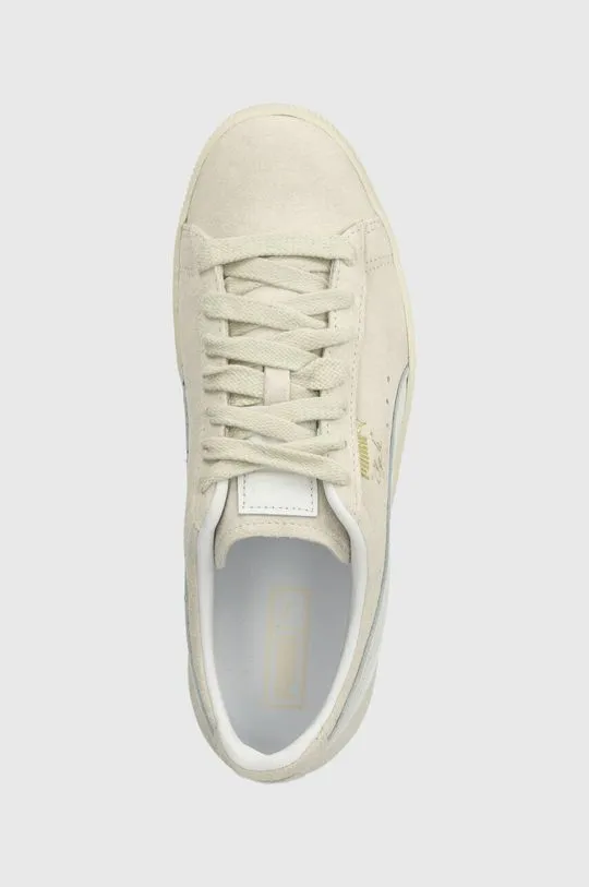 Puma sneakers 391134 Clyde PRM white color